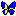 スウェーデン国旗　蝶バージョン