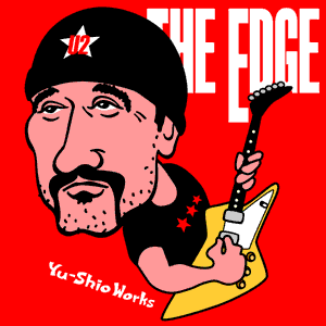 The Edge in 眠たげな顔